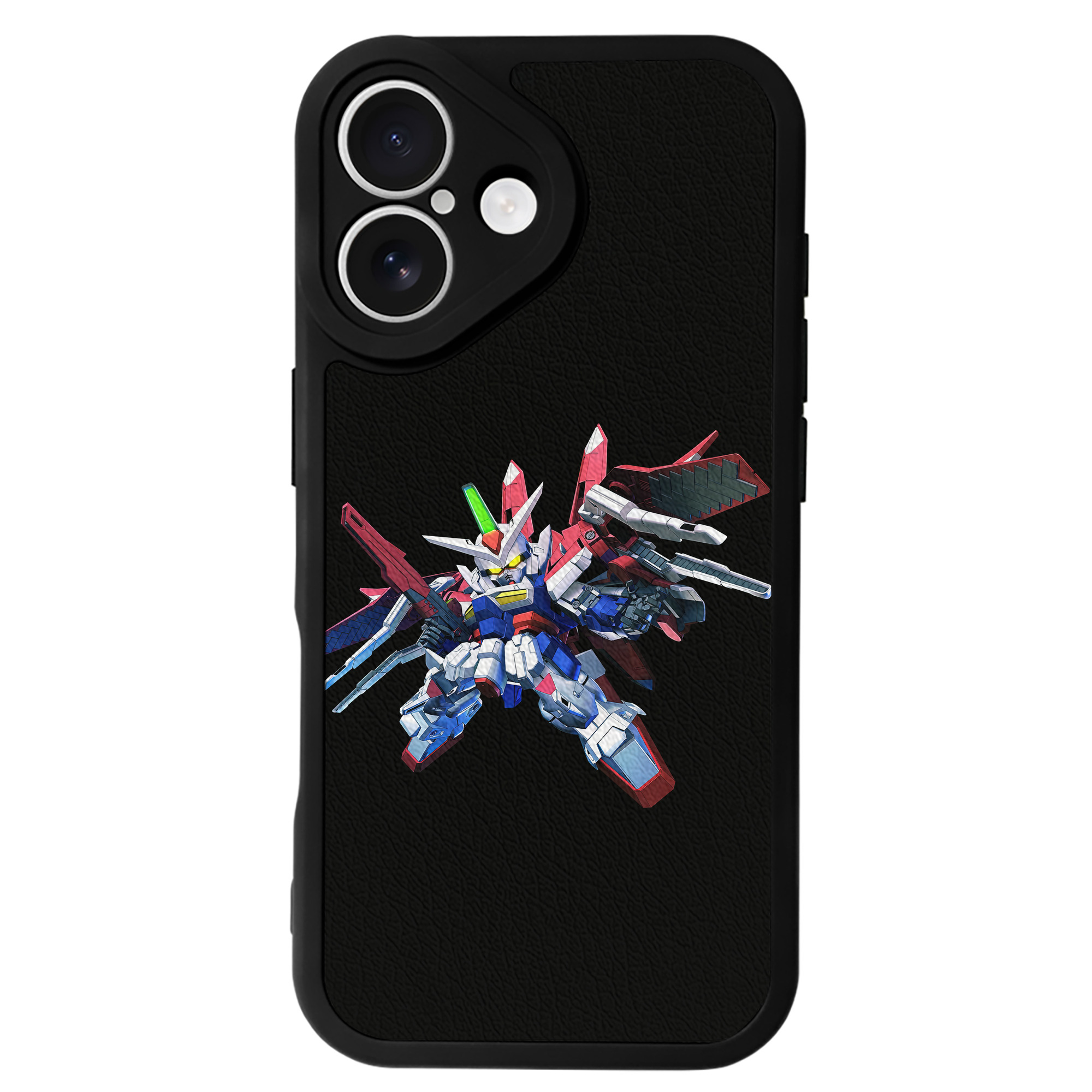 （画像用） 機動戦士ガンダム Mobile Suit Gundam 【iPhone 16シリーズ対応】シリコンスマホケース（レザー調） 材質：シリコン